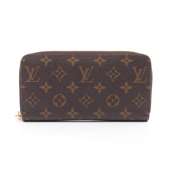 Louis Vuitton Brown Monogram Zippy Fuchsia Canvas Wallet Pink - Picture 1 of 7